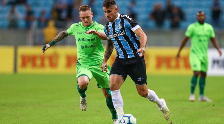 Vizeu: atuou no Grêmio em 2019 (Foto: Lucas Uebel/Grêmio/Divulgação)