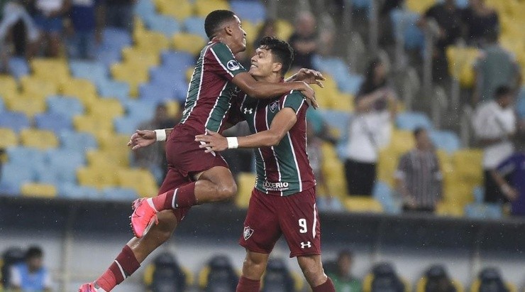 Evanilson e Marcos Paulo foram protagonistas no empate do Fluminense contra o Unión La Calera (CHI)