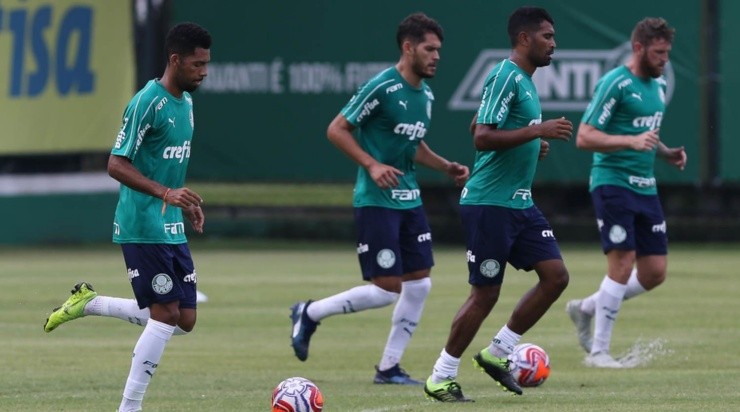 Matheus Fernandes treinará com a equipe palmeirense até que saia o seu visto de trabalho