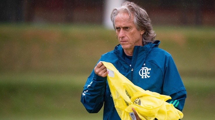 Jesus: na mira do Benfica(Foto: Alexandre Vidal/Flamengo/Divulgação)