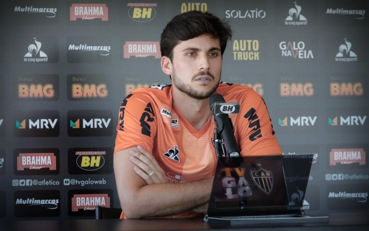 Rabello: elenco satisfeito com Sampaoli (Foto: Bruno Cantini/Agência Galo/Atlético/Divulgação)