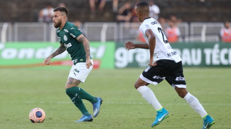 Lucas Lima em ação pelo Palmeiras. Foto: César Greco/ Palmeiras