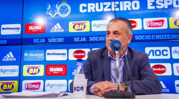 Bolicenho: demitido no final de semana (Foto: Vinnicius Silva/Cruzeiro/Divulgação)