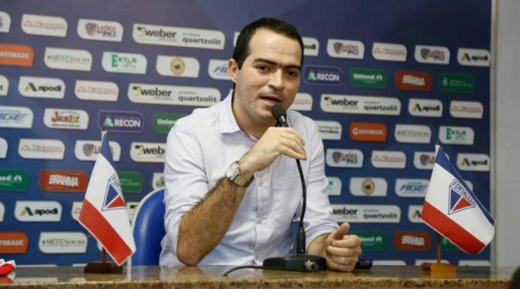 Presidente do Fortaleza, Marcelo Paz se mostrou favorável à suspensão do Cearense – Foto: Divulgação