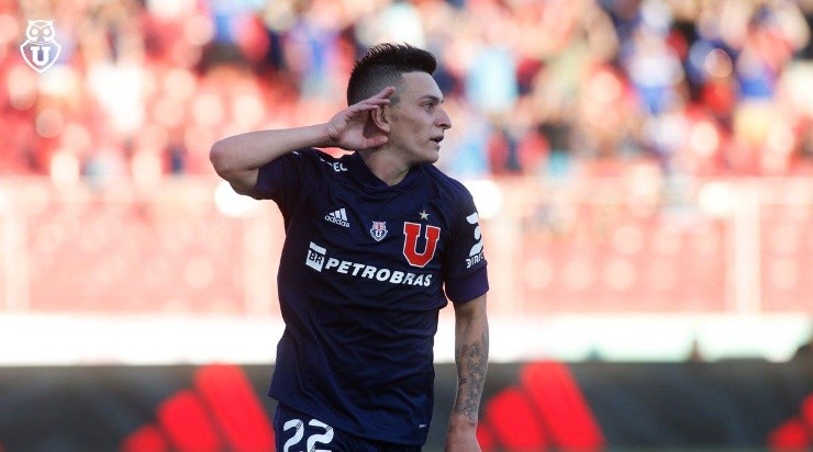 Pablo Aránguiz: na mira do Galo (Foto: Universidad de Chile/Divulgação)