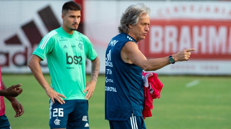 Renovação de Jesus ainda está emperrada – Foto: Alexandre Vidal/Flamengo.