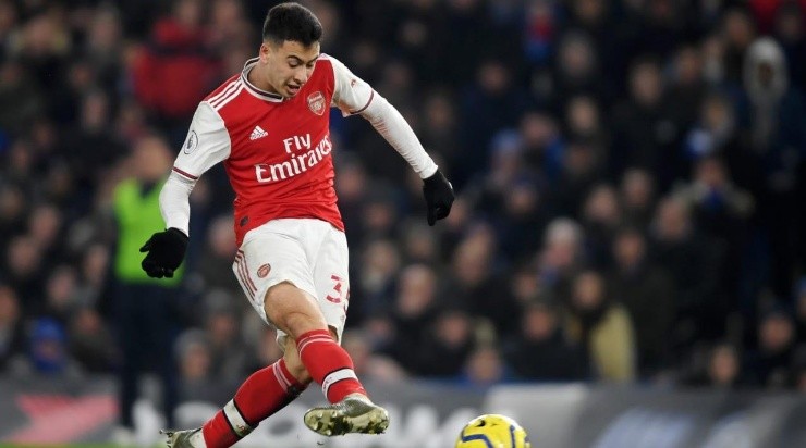 Martinelli vem tendo números absurdos pelo Arsenal logo em sua primeira temporada na Premier League. Foto: Getty Images