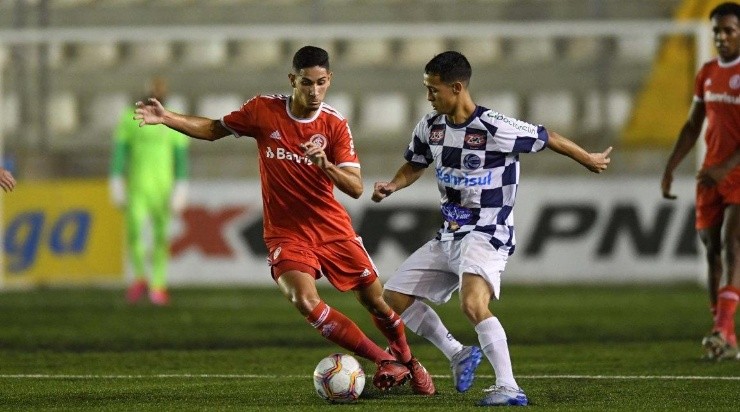 Praxedes: moral com “Chacho” (Foto: Ricardo Duarte/Internacional/Divulgação)