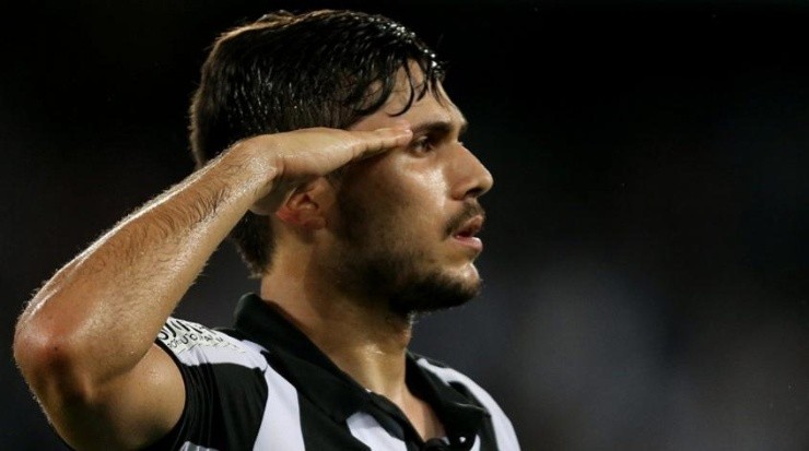 Igor Rabello comemorando gol pelo Botafogo. Foto: Divulgação/Twitter