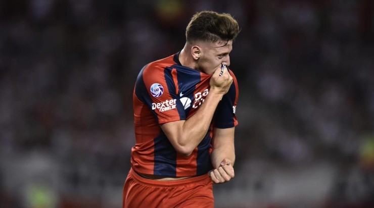 Gaich: na mira do Galo (Foto: Twitter Oficial do San Lorenzo/Divulgação)