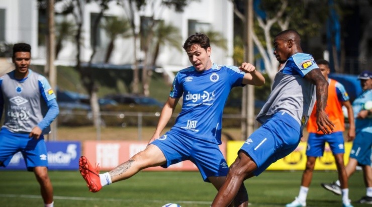 Cacá e Maurício: valorizados (Foto: Vinnicius Silva/Cruzeiro/Divulgação)