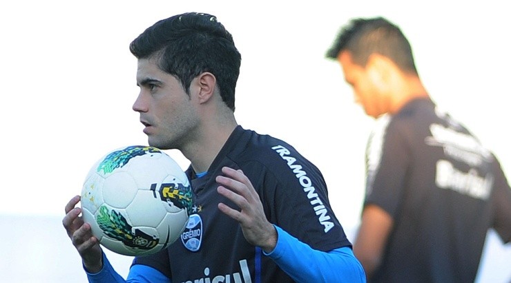 Miralles: não rendeu no Grêmio (Foto:Edu Andrade/Flickr Oficial do Grêmio/Divulgação)