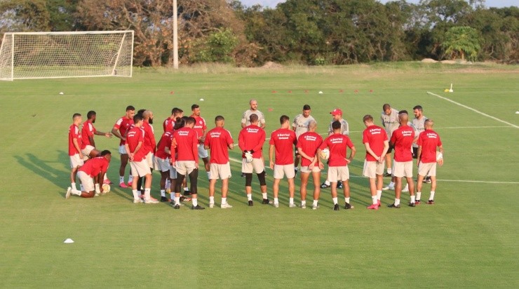 Baldasso criticou a psotura dos jogadores do Inter. Foto: Ricardo Duarte/Internacional