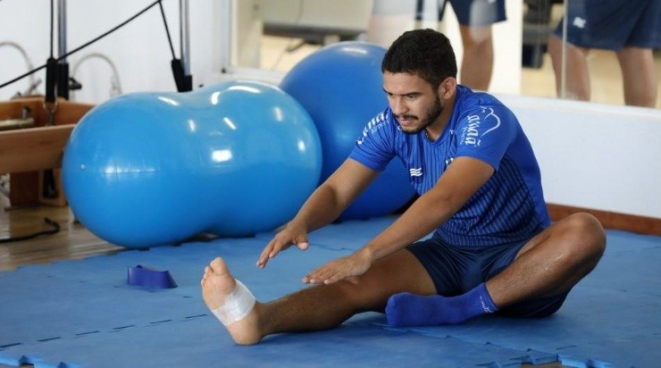 Marco Antônio: problema mais sério (Foto: Felipe Oliveira/Divulgação/EC Bahia)