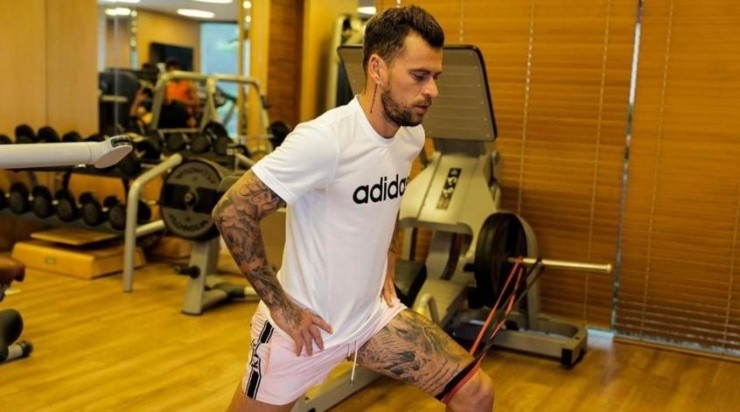 Lucas Lima vem treinando dobrado nessa quarentena – Foto: Divulgação.