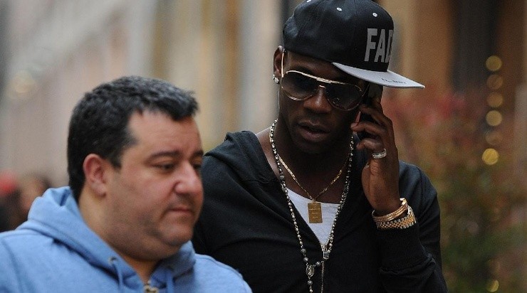 Mino Raiola comanda a carreira de Balotelli e de outros astros do futebol mundial. Foto: Getty Images