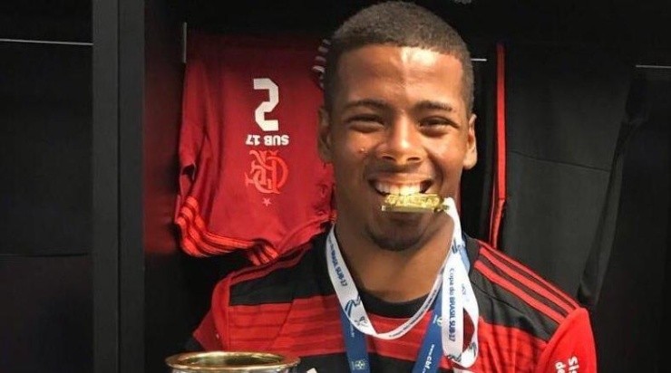 Braian se destacou na base do Flamengo. Foto: Divulgação