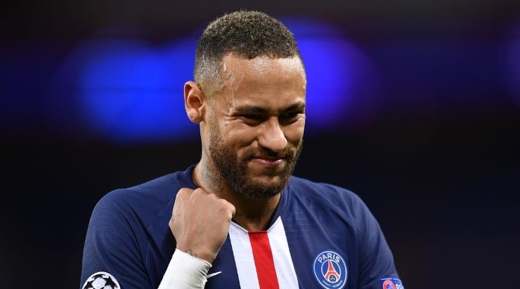 Neymar em ação pelo PSG. Foto:Getty Images