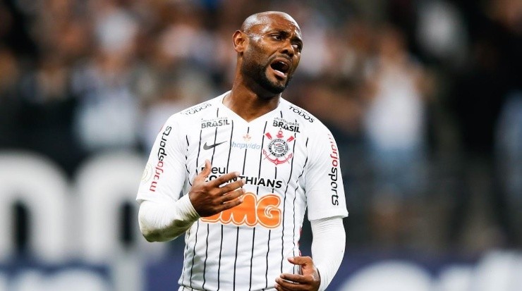 Love em ação pelo Corinthians. Foto: Getty Images