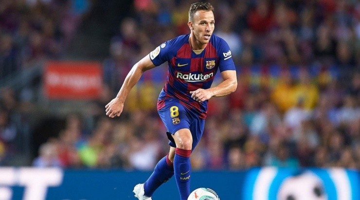 Arthur tem futuro indefinido no Barcelona. Foto: Getty Images