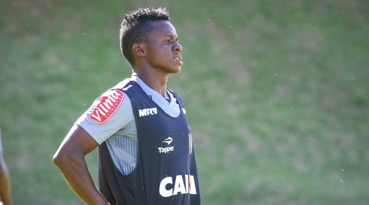 Cazares pode ser jogador do Palmeiras após a pandemia. Foto: Bruno Cantini/Atlético-MG