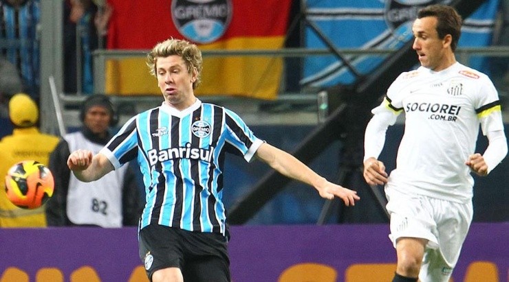 Gabriel deve ter papel interno no Grêmio – Foto: Lucas Uebel/Grêmio.