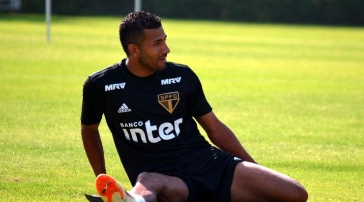 Rojas deve renovar com o São Paulo nas próximas semanas. Foto: Rubens Chiri/ São Paulo/FC