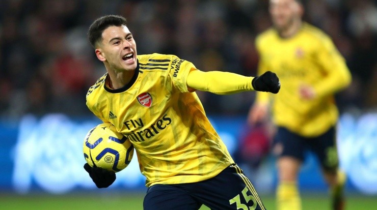 Gabriel Martinelli está fora da temporada. Foto: Divulgação/Arsenal