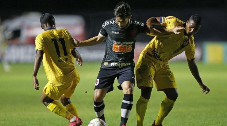 Andrey mais uma vez provou que é um dos melhores jogadores do Vasco em 2020 e se tornou vital no meio de Ramon (Foto: Rafael Ribeiro/Vasco)
