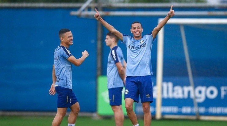 Patrick em ação. (Foto:Lucas Uebel/Grêmio)