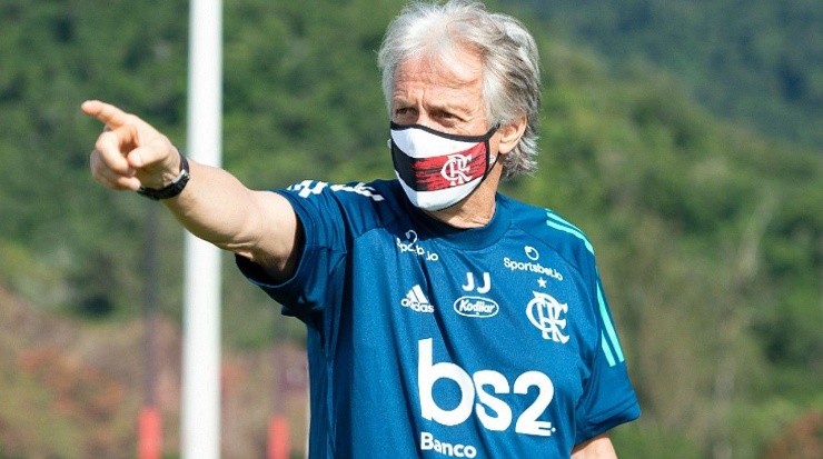 Jesus já afirmou que está focado em seu trabalho no Flamengo – Foto: Alexandre Vidal/Flamengo.