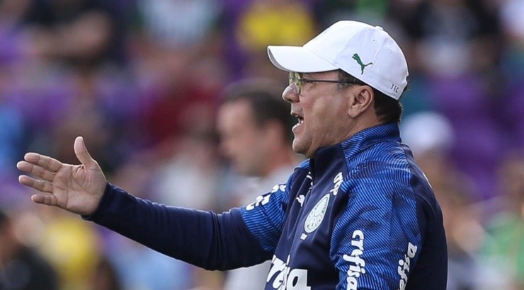 Luxemburgo está com Covid-19. (Foto:Cesar Greco/Palmeiras)