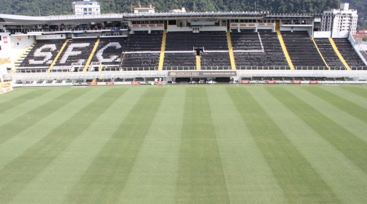 Vila Belmiro será o palco da partida entre Santos x Santo André. Foto: Ivan Storti/ Santos FC