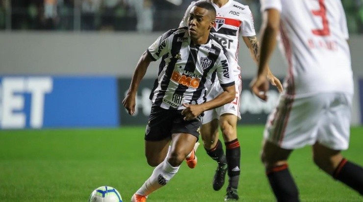 Empresário do volante negou qualquer contato – Foto: Bruno Cantini/Atlético.