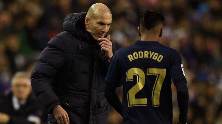 Zidane tem constantemente elogiado o jovem.