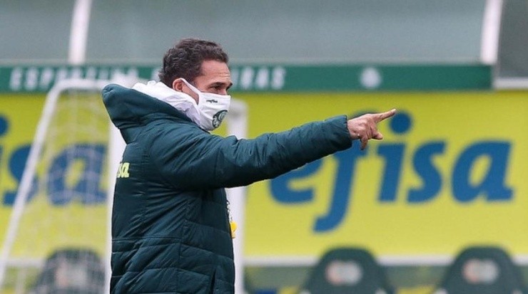 Luxemburgo alfinetou a saída de Jorge Jesus ao Benfica. Foto: César Greco/Palmeiras