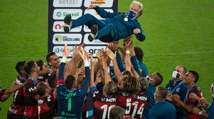 Jesus teve passagem vitoriosa pelo clube – Foto: Alexandre Vidal/Flamengo.