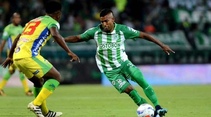 Mafla se destacou noAtlético Nacional. (Foto: Divulgação)
