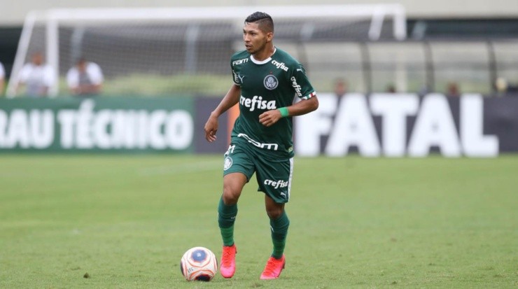 Rony em ação pelo Palmeiras. (Foto: Cesar Greco/Palmeiras)