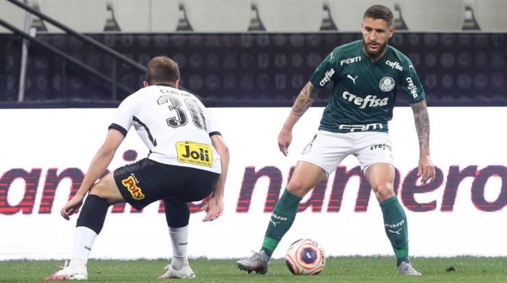 Zé Rafael não foi bem como titular, mas estratégia de Luxemburgo tirou o camisa 8 de sua posição original (Foto: César Greco / Ag. Palmeiras)