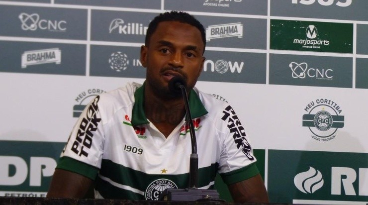 Renê Júnior foi um dos reforços para a temporada. (Foto: Divulgação/Coritiba)