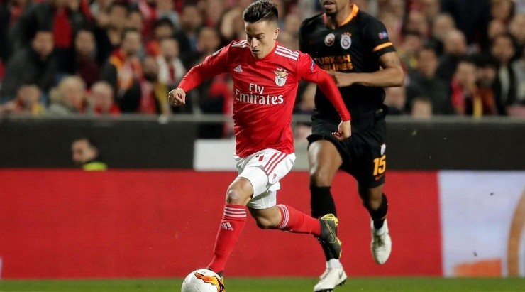 Cervi em ação pelo Benfica. (Foto: Getty Images)