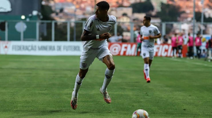 Marrony: não rendeu como centroavante (Foto: Pedro Souza / Atlético / Divulgação)
