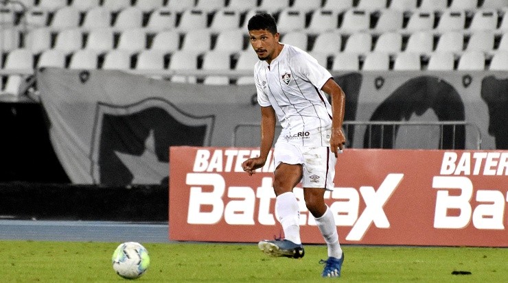Yuri em ação pelo Fluminense. (Foto:MailsonSantana/Fluminense)