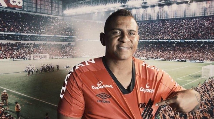 Walter em ação. (Foto: Athletico)