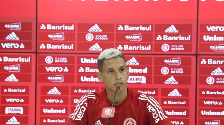 Sarrafiore pode deixar o internacional. Foto: Ricardo Duarte