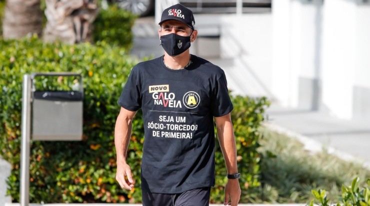 Alonso pode ser poupado por Sampaoli – Foto: Bruno Cantini/Atlético.