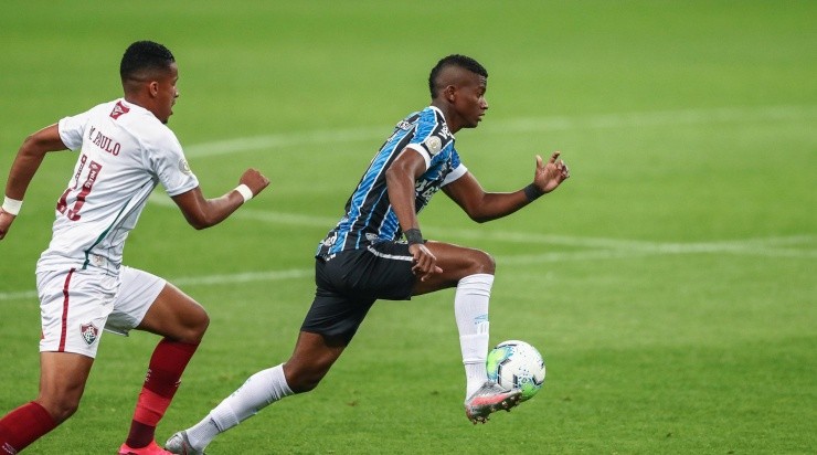 Orejuela: o “Panita” ganhou moral com Renato e deve permanecer (Foto: Lucas Uebel/Grêmio/Divulgação)