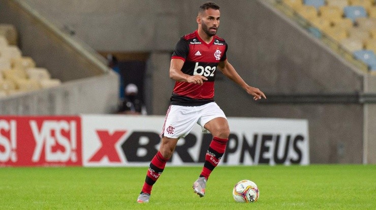 Situação de Thiago Maia está mais confortável – Foto: Alexandre Vidal/Flamengo.