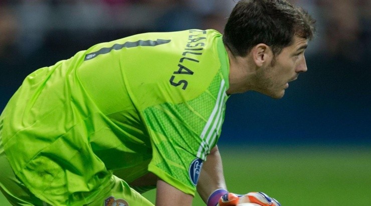 Casillas era dono da camisa número 1.